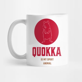 QUOKKA IS MY SPIRIT ANIMAL AUSTRALIA Mug